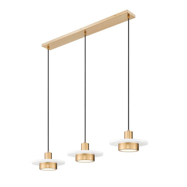 Z-Lite Ludo 3 Light Linear Chandelier image 8