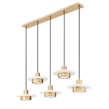 Z-Lite Ludo 5 Light Linear Chandelier image 14