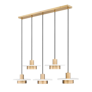 Z-Lite Ludo 5 Light Linear Chandelier image 2