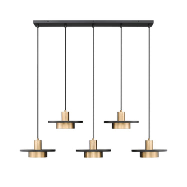 Z-Lite Ludo 5 Light Linear Chandelier image 4