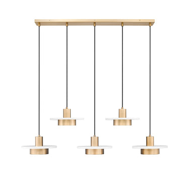 Z-Lite Ludo 5 Light Linear Chandelier image 5