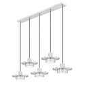 Z-Lite Ludo 5 Light Linear Chandelier image 6
