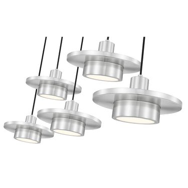 Z-Lite Ludo 5 Light Linear Chandelier image 9