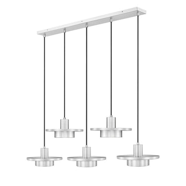 Z-Lite Ludo 5 Light Linear Chandelier image