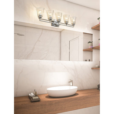 Z-Lite Lyna 5 Light Vanity Light image 16