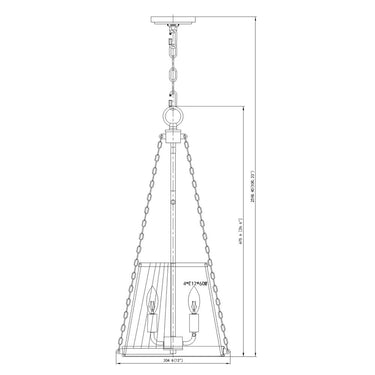 Z-Lite Madeline 4 Light Pendant image 21