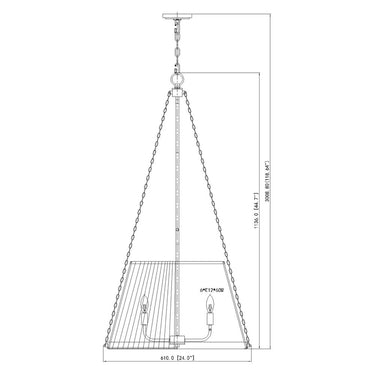 Z-Lite Madeline 6 Light Pendant image 21