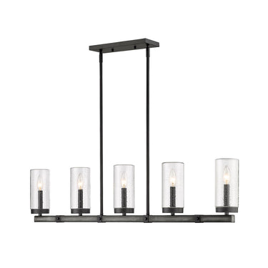Z-Lite Marlow 5 Light Outdoor Linear Chandelier image 2