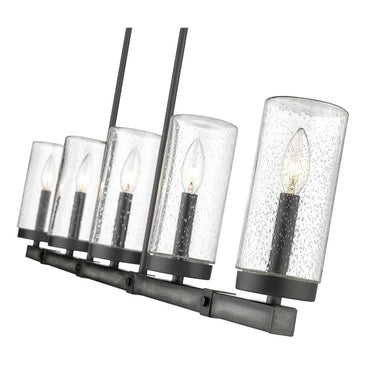 Z-Lite Marlow 5 Light Outdoor Linear Chandelier image 3
