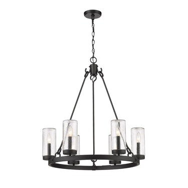Z-Lite Marlow 6 Light Outdoor Chandelier image 1