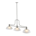 Z-Lite Melange Glass 21" High 3 Light Billiard Light image 3