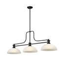 Z-Lite Melange Glass 3 Light Billiard Light image 1