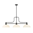 Z-Lite Melange Glass 3 Light Billiard Light image 2