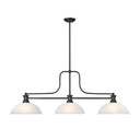 Z-Lite Melange Glass 3 Light Billiard Light image 3