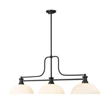 Z-Lite Melange Glass 3 Light Billiard Light image 4