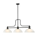 Z-Lite Melange Glass 3 Light Billiard Light image 5