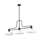 Z-Lite Melange Glass 3 Light Billiard Light image 8