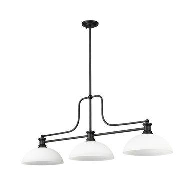 Z-Lite Melange Glass 3 Light Billiard Light image 8