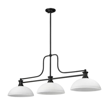 Z-Lite Melange Glass 3 Light Billiard Light image 9