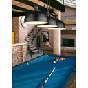 Z-Lite Melange Metal Matte Black 3 Light Billiard Light image 5