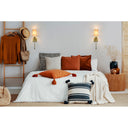 Z-Lite Mia Rubbed Brass 1 Light Wall Sconce image 12