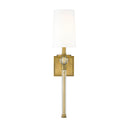 Z-Lite Mia Rubbed Brass 1 Light Wall Sconce image 3