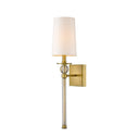 Z-Lite Mia Rubbed Brass 1 Light Wall Sconce image 4