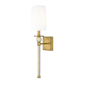 Z-Lite Mia Rubbed Brass 1 Light Wall Sconce image 5
