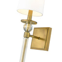 Z-Lite Mia Rubbed Brass 1 Light Wall Sconce image 7