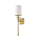 Z-Lite Mia Rubbed Brass 1 Light Wall Sconce image 8