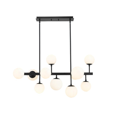Z-Lite Midnetic 11 Light Linear Chandelier image 1