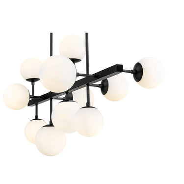 Z-Lite Midnetic 11 Light Linear Chandelier image 3
