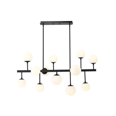 Z-Lite Midnetic 13 Light Linear Chandelier image 1