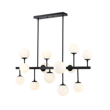Z-Lite Midnetic 13 Light Linear Chandelier image 2