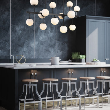 Z-Lite Midnetic 13 Light Linear Chandelier image 5