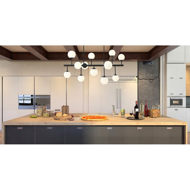 Z-Lite Midnetic 13 Light Linear Chandelier image 6