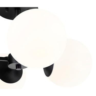 Z-Lite Midnetic 4 Light Semi Flush Mount image 3