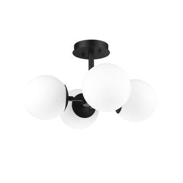 Z-Lite Midnetic 4 Light Semi Flush Mount image 4