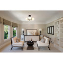 Z-Lite Midnetic 4 Light Semi Flush Mount image 5