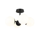 Z-Lite Midnetic 4 Light Semi Flush Mount image