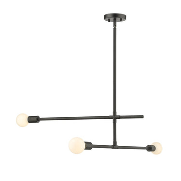 Z-Lite Modernist 3 Light Chandelier image 2