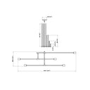 Z-Lite Modernist 5 Light Chandelier image 7