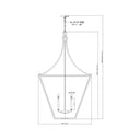 Z-Lite Montalcino 8 Light Chandelier image 14