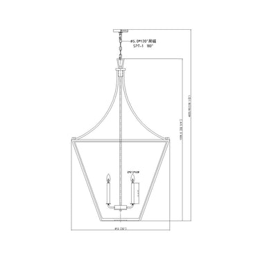 Z-Lite Montalcino 8 Light Chandelier image 14