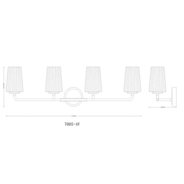 Z-Lite Montford 4 Light Vanity Light image 28