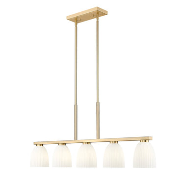 Z-Lite Naya 5 Light Linear Chandelier image 1