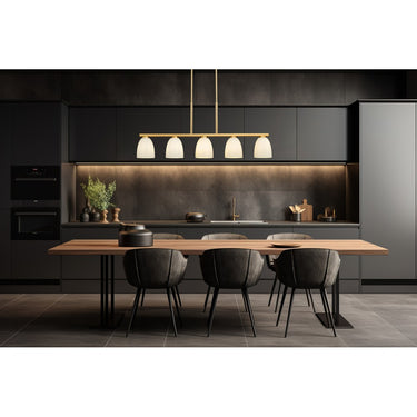 Z-Lite Naya 5 Light Linear Chandelier image 11