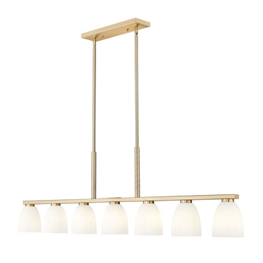 Z-Lite Naya 7 Light Linear Chandelier image 1
