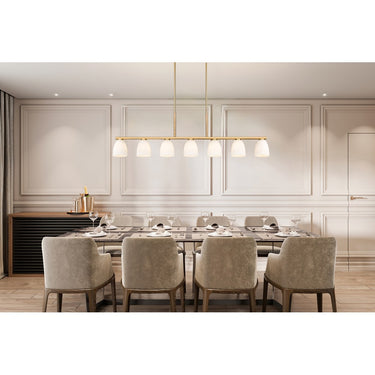 Z-Lite Naya 7 Light Linear Chandelier image 13