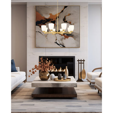 Z-Lite Naya 8 Light Chandelier image 11